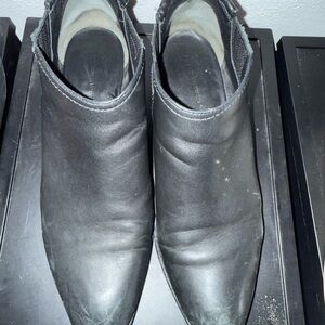 Alexander Wang Black Heeled Boots with Polished Finish